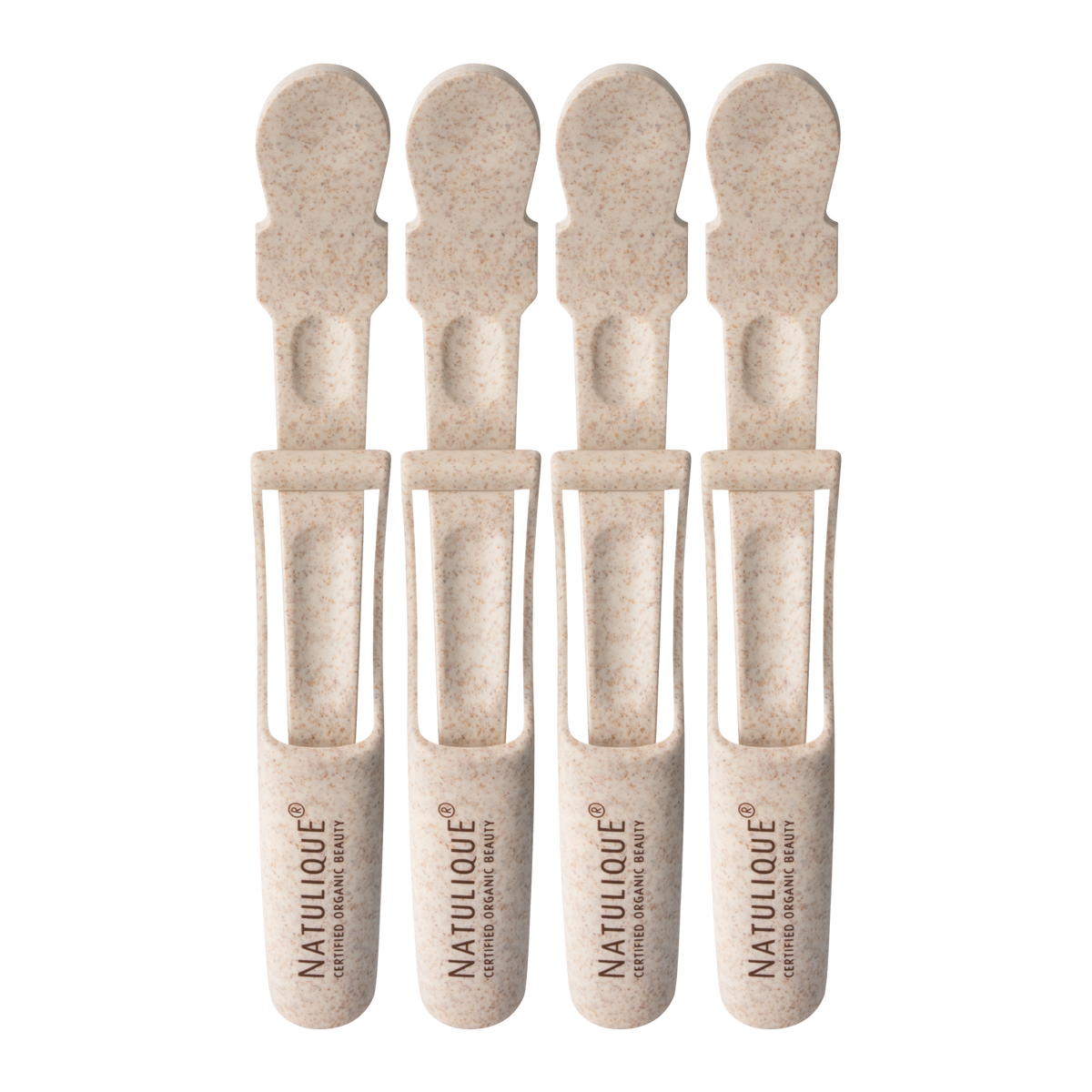 Natulique Crocodile Natural Straw Fibre Hair Clips
